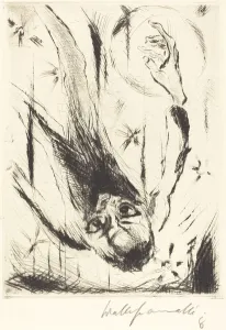 Der Sturz in die Unendlichkeit, 1918. Erfinder: Walter Gramaté