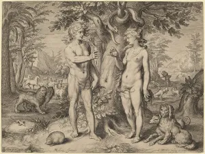 Der Untergang des Menschen, 1606. Erfinder: Jacob Matham