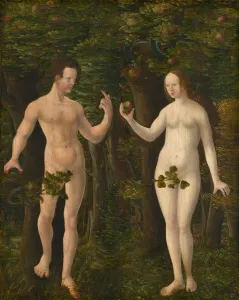 Die Verfall des Menschen, mittlerer Panel, um 1535. Schöpfer: Werkstatt von Albrecht Dürer