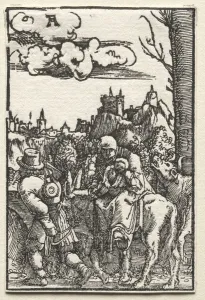 Heritage Images Gallery Drucke: The Fall and Redemption of Man: The Flight into Egypt