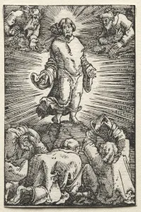 German Woodcuts Drucke: The Fall and Redemption of Man: The Transfiguration
