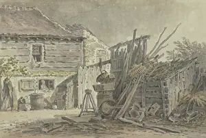 Heritage Art Museum Drucke: Farm. Creator: Unknown