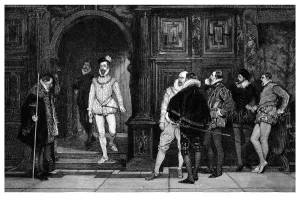 Elizabethan Period Artwork Drucke: The Favourite, 1882