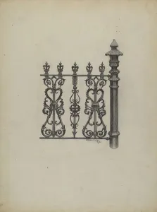 Schlagbaumkunst, 1937. Erfinder: Eugene Shellady