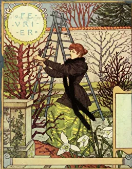 Februar 1896. Künstler: Eugène Samuel Grasset