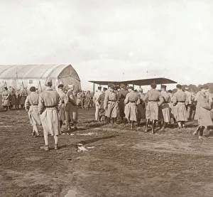Vintage Fighter Plane Drucke: Fighter plane taking off, c1914-c1918