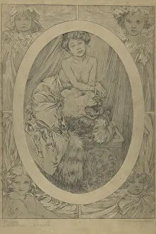 Vienna Secession Movement Drucke: Figures décoratives, 1902. Creator: Mucha, Alfons Marie (1860-1939)