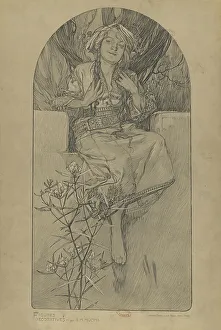Vienna Secession Movement Drucke: Figures décoratives, 1902. Creator: Mucha, Alfons Marie (1860-1939)