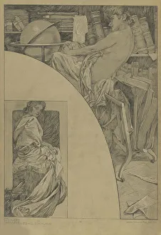 Czech Fine Art Images Drucke: Figures décoratives, 1902. Creator: Mucha, Alfons Marie (1860-1939)