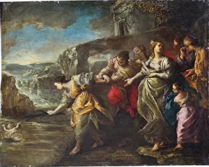 Die Entdeckung des Mooses. Schöpfer: Gherardini, Alessandro (1655-1726)