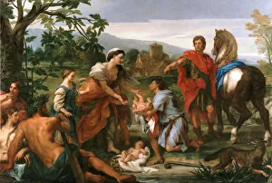 Roman Mythology Images Drucke: The finding of Romulus and Remus, Between 1680 and 1690