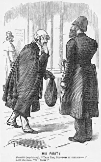 Sein erstes!, 1885.