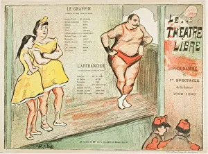 Erster Vorstellung: Le Grappin, l Affranchie für das Théâtre Libre, 1892-93. Schöpfer: Henri-Gabriel Ibels