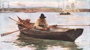 Geographical Feature Art Drucke: The Fisherman, c1902. Creator: Unknown