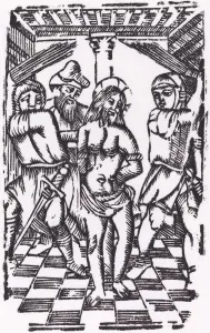 Flagellation Of Christ Drucke: The Flagellation. Creator: Unknown