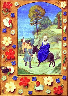 Die Flucht nach Ägypten, um 1480. Künstler: Unbekannt.