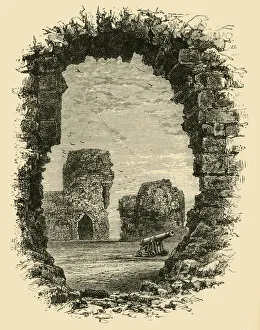 In Flint Castle, 1898. Schöpfer: Unbekannt.