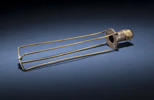 American Space Exploration History Drucke: Flow Regulator, Liquid Oxygen, Rocket Engine, R. H. Goddard, 1926. Creator: Robert Goddard