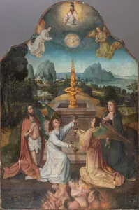 God The Father Image Drucke: Fons Pietatis. Creator: Weyden, Goswijn (Goossen) van der (1455/75-1538/43)