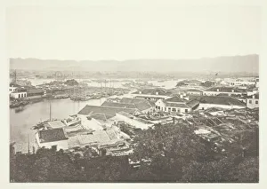 John Thomson Photography Drucke: Foochow Foreign Settlement, c. 1868. Creator: John Thomson