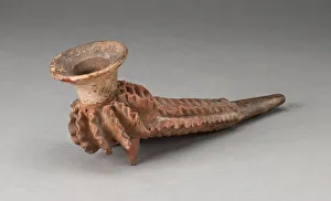 Fußgelenkrohr mit geriefeltem Reliefschmuck, um ca. 400 v. Chr.; Künstler unbekannt