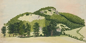 European Countryside Art Drucke: Forest I. 1850-1890. Creator: Unknown