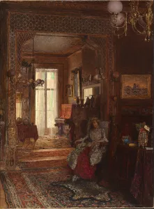 DeForest-Innenausstattung, 1878; Künstler: Walter L.Palmer