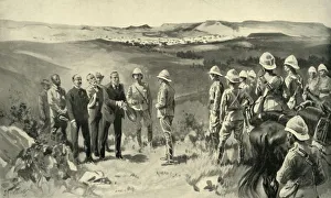 British Army South Africa Drucke: The Formal Surrender of Bloemfontein, 1900. Creator: Joseph Finnemore
