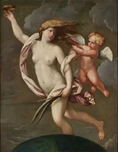 Baroque Era Oil Painting Drucke: Fortuna. Creator: Unknown