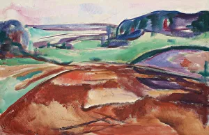 Edvard Munch Norway Drucke: Fra Ekely (From Ekely), 1916
