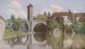 European Water Scenery Drucke: France, c1930s