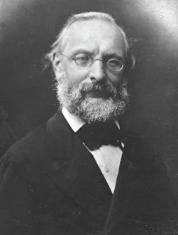 Victorian Era Statesman Drucke: Frederic Passy, c1893