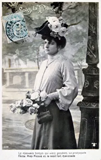 Französisches Postkarte, 1899