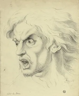 British Art Heritage Drucke: Fright, n. d. Creator: John Downman