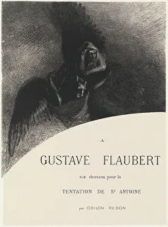 Heritage Art Prints For Sale Drucke: Frontispiece, 1889. Creator: Odilon Redon