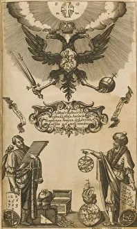 Allegory In Literature Images Drucke: Frontispiece of the Arithmetic by Leonty Magnitsky