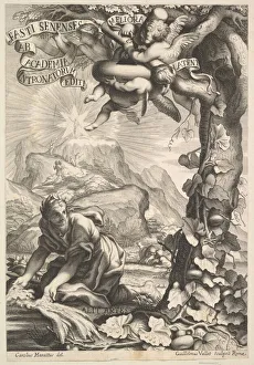 Vorspann des Fastenbuchs der Sensemänner, 1645-1704. Ersteller: Guillaume Vallet