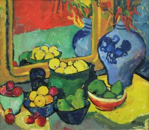 Expressionismus Drucke: Frucht, 1910. Künstler: Pechstein, Hermann Max (1881-1955)