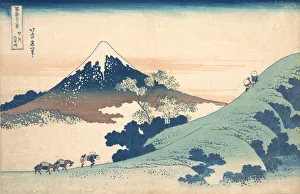 Drucke von Fuji von Inumé-Pass Katsushika Hokusai Drucke: Fuji von Inumé-Pass (Kreier: Hokusai)