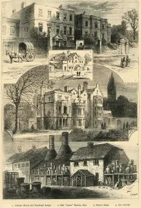 English Country House Architecture Drucke: In and Out About Fulham, (c1878). Creator: Unknown