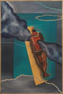 Aviation Artwork Drucke: Futurist Composition