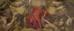 Gambrinus - Studie für das Dekorative Panel, 1875-1884. Künstler: Hans Makart