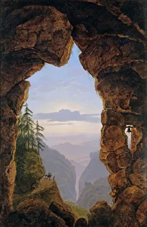 Tür im Felsen, 1818