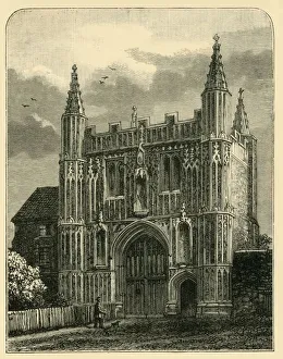 Tor der St.-Johannes-Abtei, 1898. Schöpfer: Unbekannt.