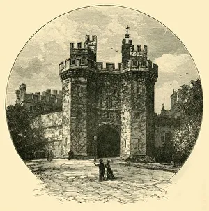 Lancashire Heritage Images Drucke: Gateway of Lancaster Castle, 1898. Creator: Unknown