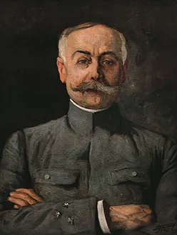 World War I Portraits Drucke: General Anthoine, 1917. Creator: Unknown