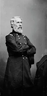 Allgemeiner General Edwin Vose Sumner, US-Armee, zwischen 1855 und 1865. Schöpfer unbekannt