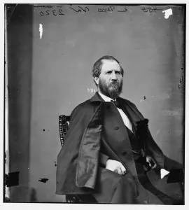 Bearded Men In Black And White Photos Drucke: General Ferry, between 1860 and 1875. Creator: Unknown