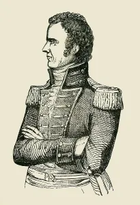 American Soldier Drucke: General Gaines, 1849. Creator: Unknown