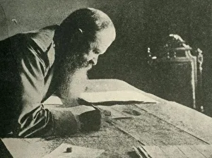 General Ivanoff, der den Südrussischen Gruppe befehligte... Erster Weltkrieg, 1915, (c1920)